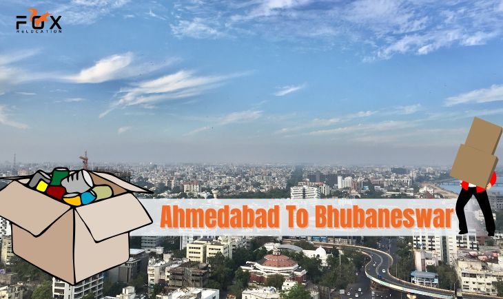 packers movers from Ahmedabad to Bhubaneswar