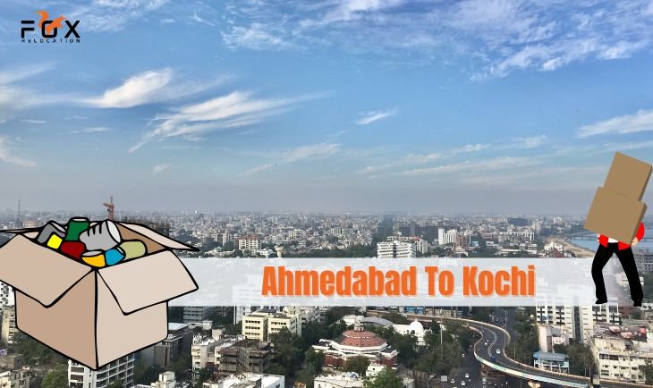packers movers from Ahmedabad to Kochi