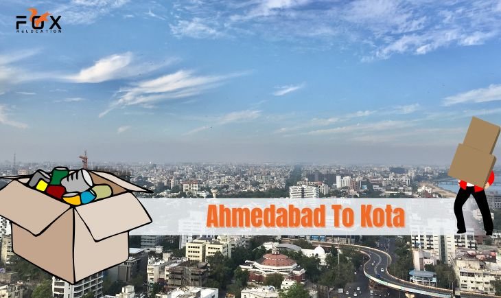 packers movers from Ahmedabad to Kota