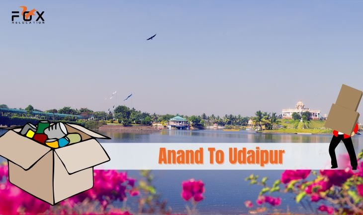 packers movers from Anand to Udaipur